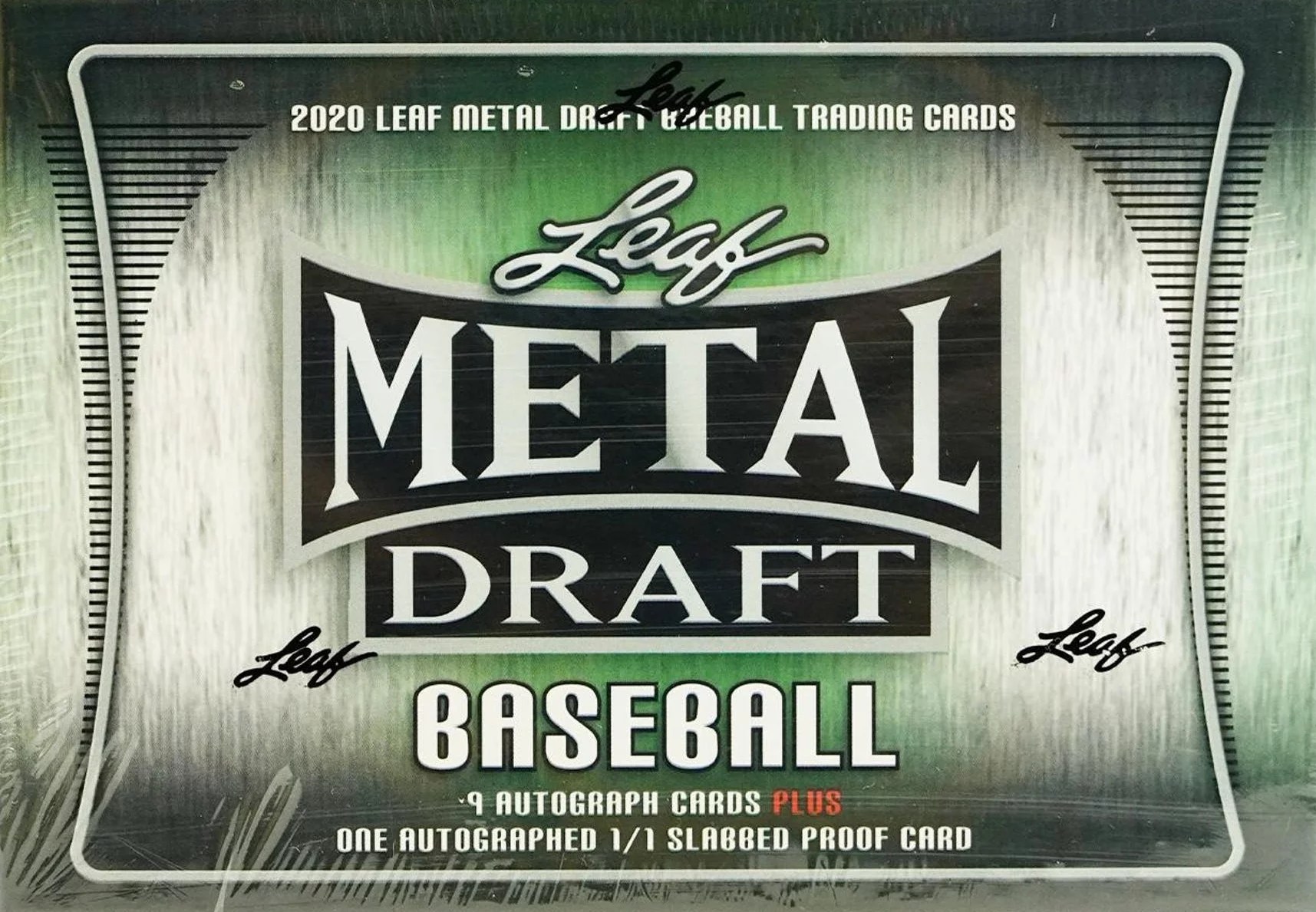 2020 Leaf Metal Draft Baseball Hobby Jumbo Box Cardsmiths Breaks