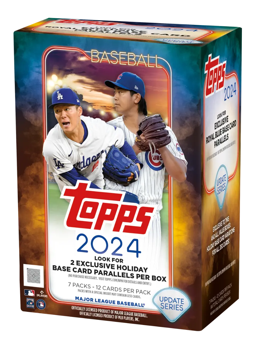 2024 Topps Update Value Box Baseball 20 Box Half Case Break 1 Drafted