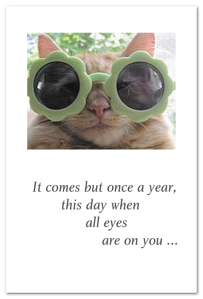 Sunglasses card Birthday Card Cardthartic