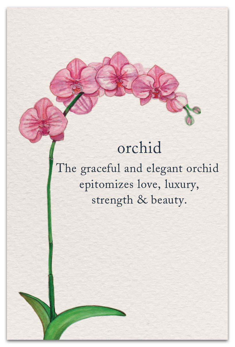 Orchird Many Occasions Card