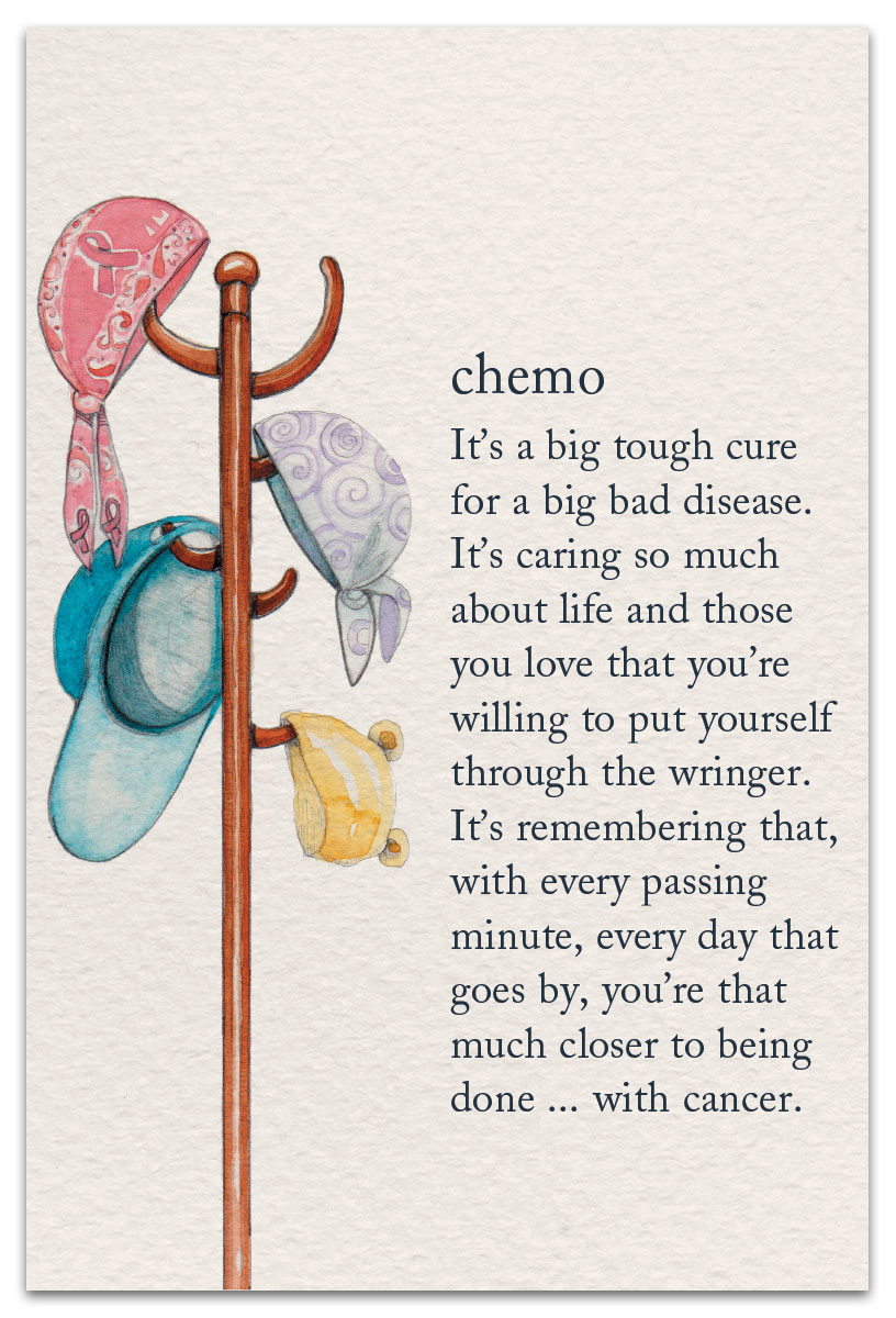 Chemo Support & Encouragement Card