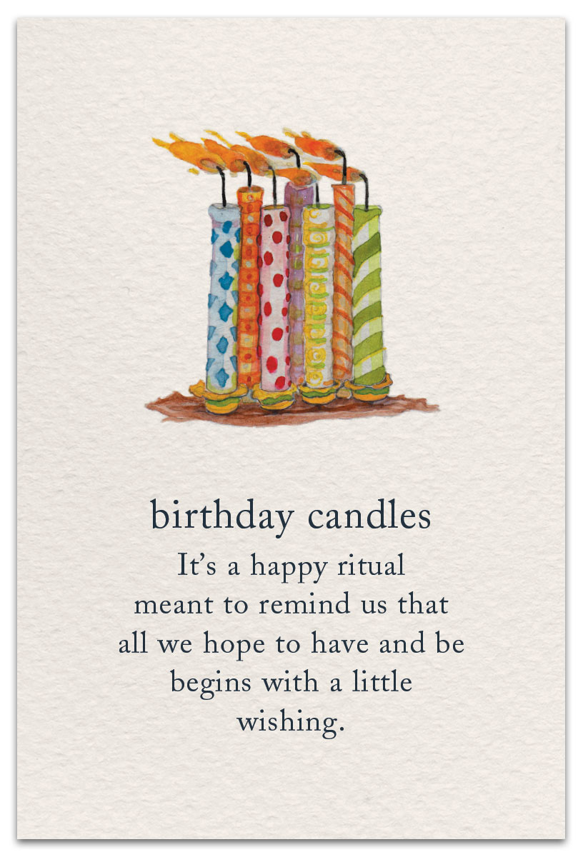Birthday Candles Birthday Card