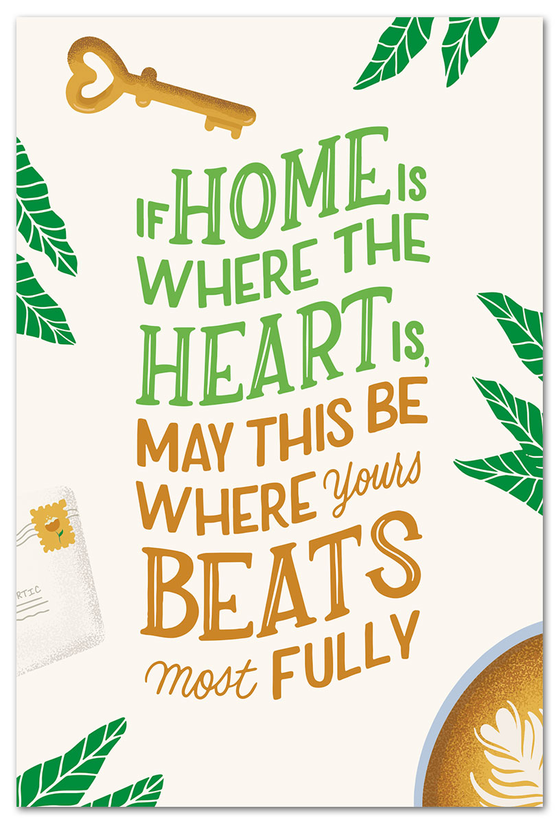 Home Is Where The Heart Is Card New Home