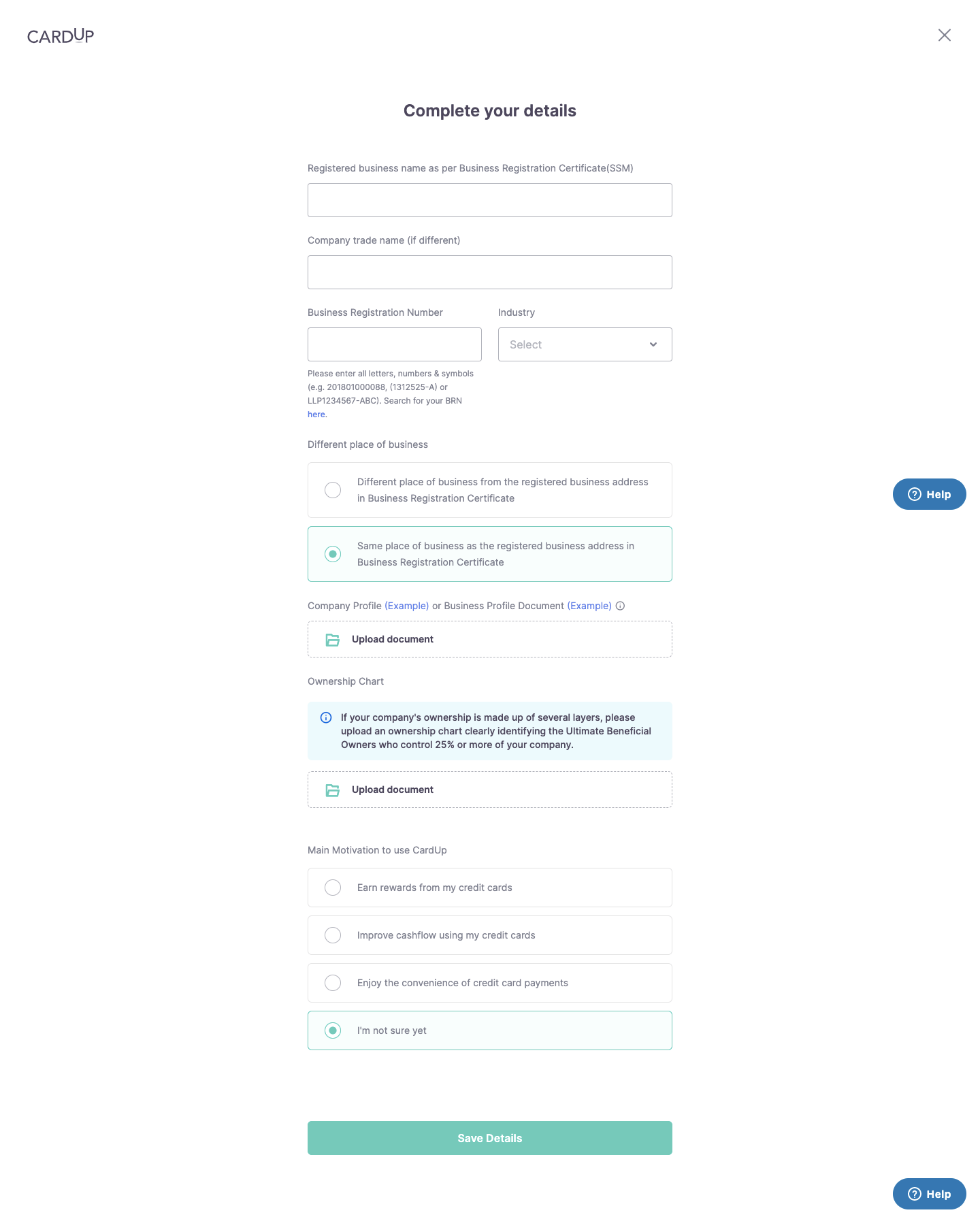 Why and how do I have to verify my identity on CardUp? CardUp MY FAQS