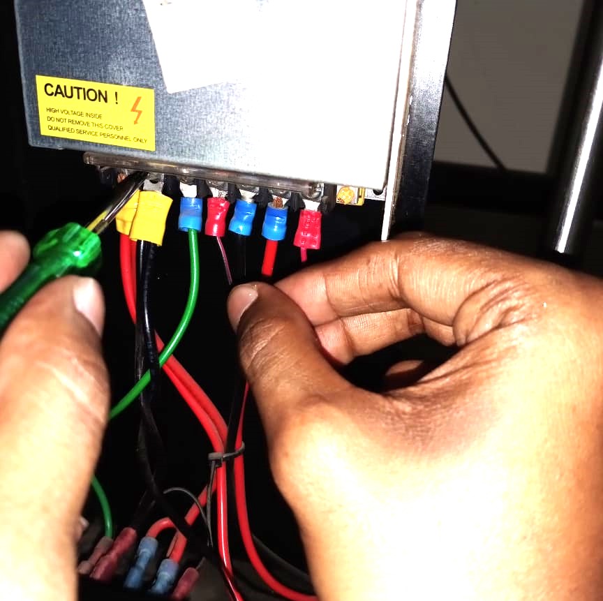 Error Heating failed, system stopped! Heater_ID Bed