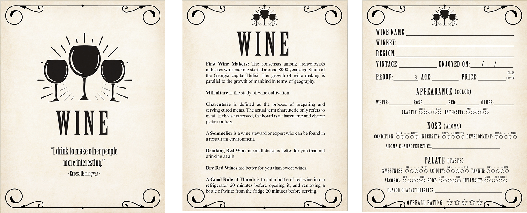 Personal Beverage Journal Care Co