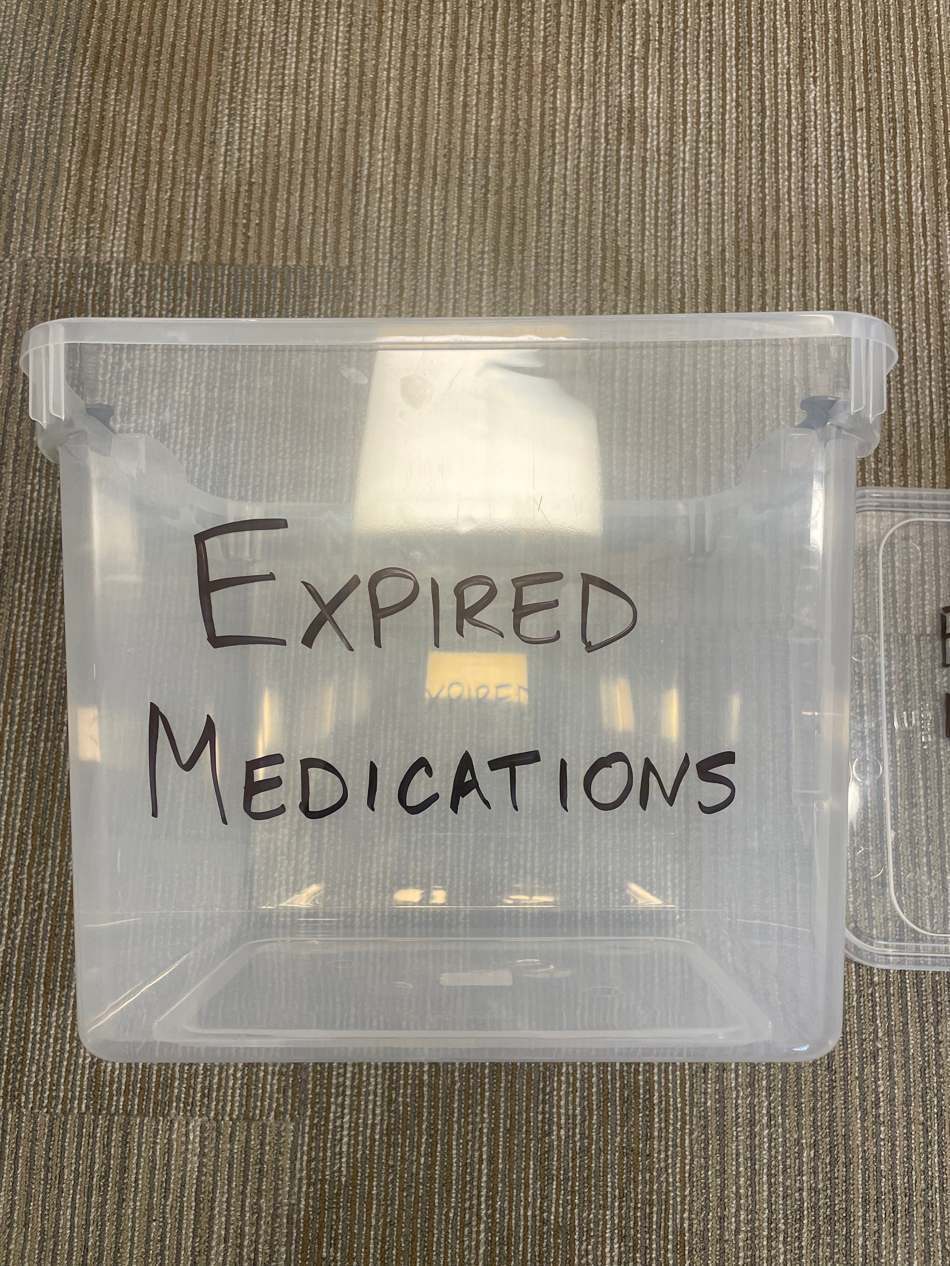 Expired Medication Bin CareDesk