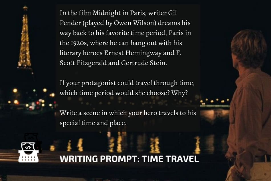 Writing Prompt Time Travel • Career Authors