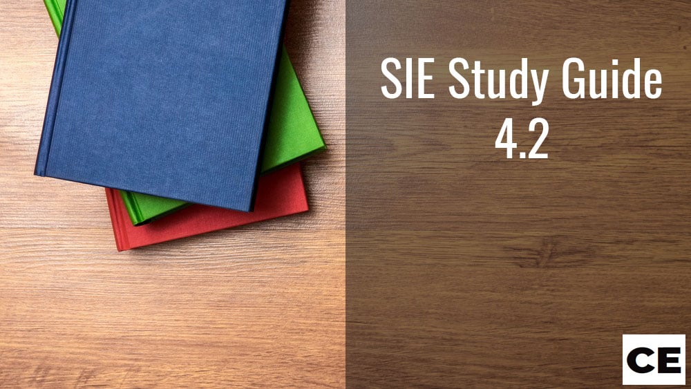 SIE Study Guide 4.2 Reportable Events and Employee Conduct Career