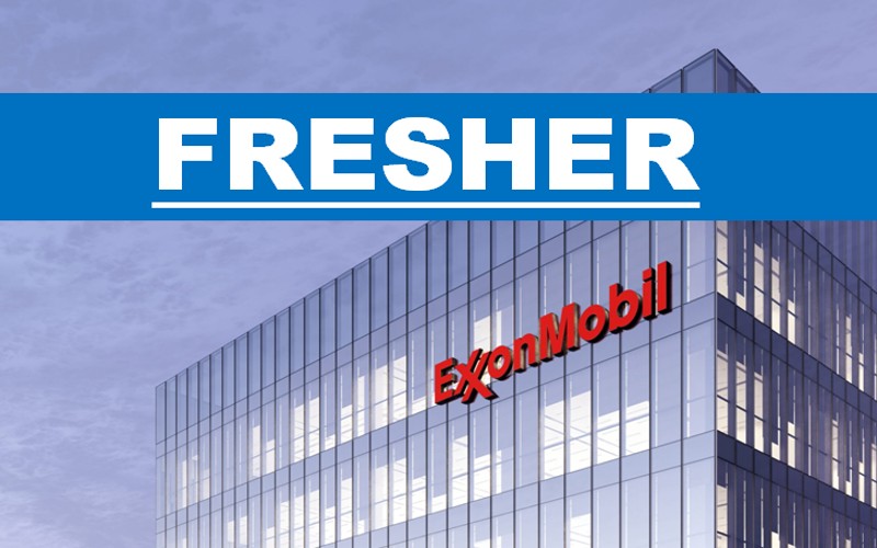 ExxonMobil Careers Opportunities for Graduate Entry Level Fresher role
