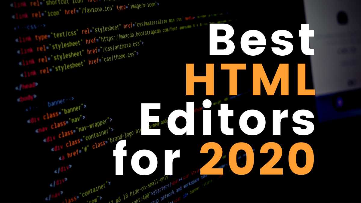 Best Free And Premium Html Editors In 2021 Mac Windows Linux