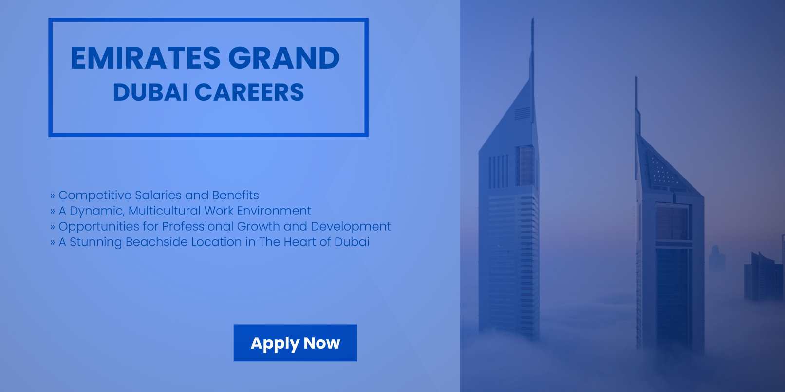 Emirates Grand Hotel Careers Dubai Urgent Jobs In Dubai