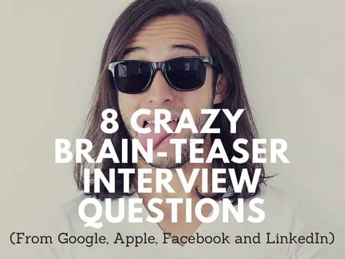 Brain Teaser Questions With Answers