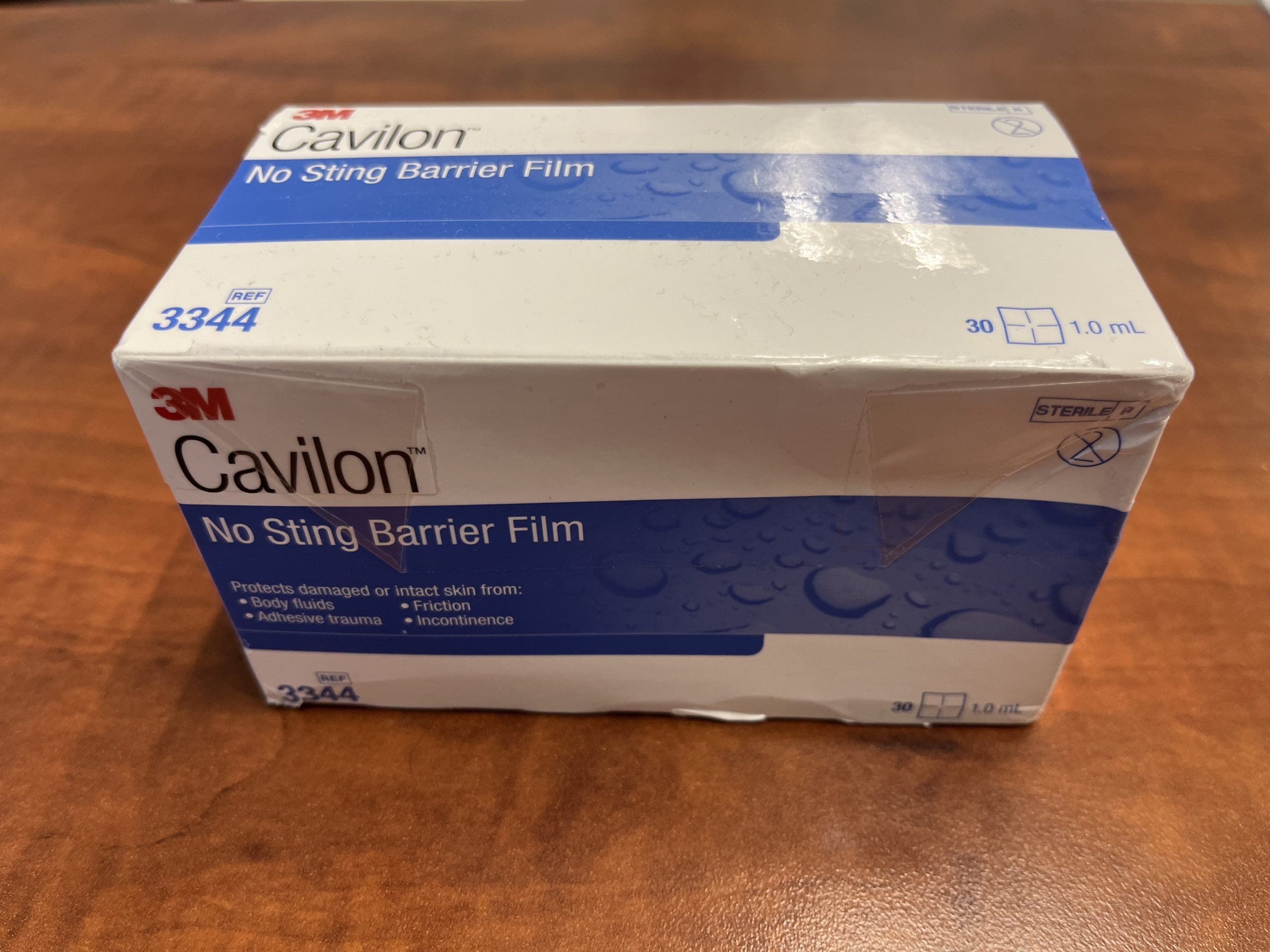 Dented BoxCavilon No Sting Barrier Film, 30/box Care Express