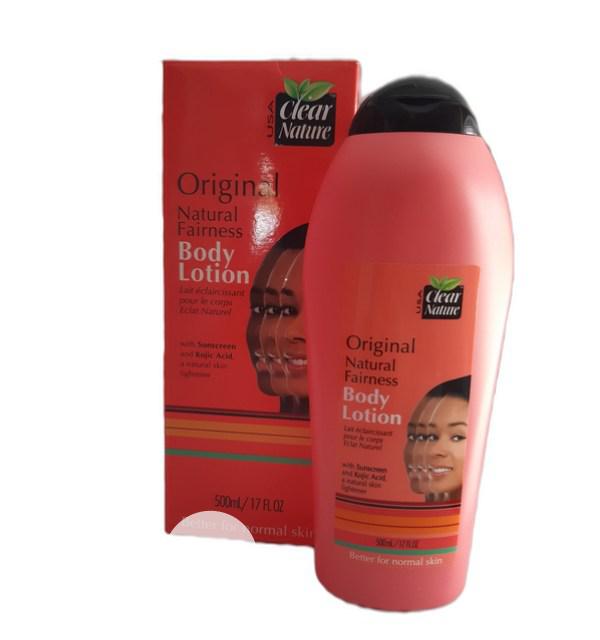 CLEAR NATURE ORIGINAL BRIGHTENING & MOISTURIZING BODY MILK 500ML