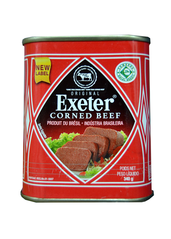 EXETER CORNED BEEF PRODUCT OF BRAZIL 340G Careforte Pharmacy