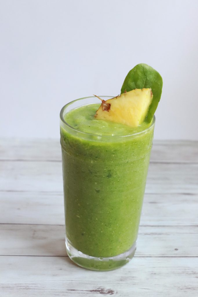 Pineapple Turmeric Green Goodness Smoothie Carefree Mermaid
