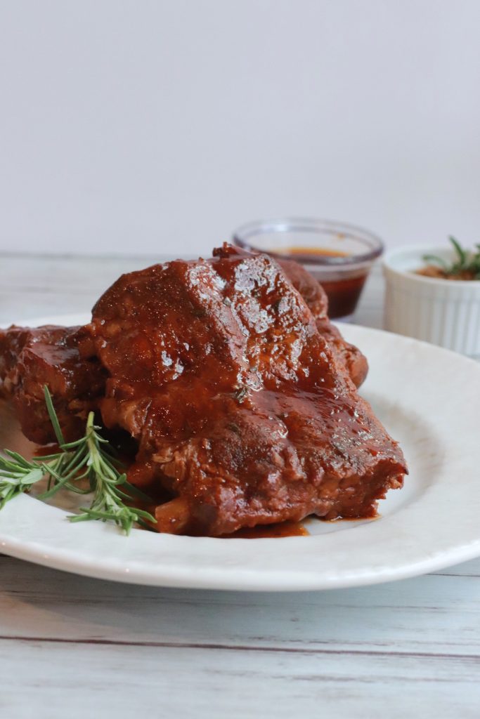 Rosemary + Brown Sugar Baby Back Ribs Carefree Mermaid