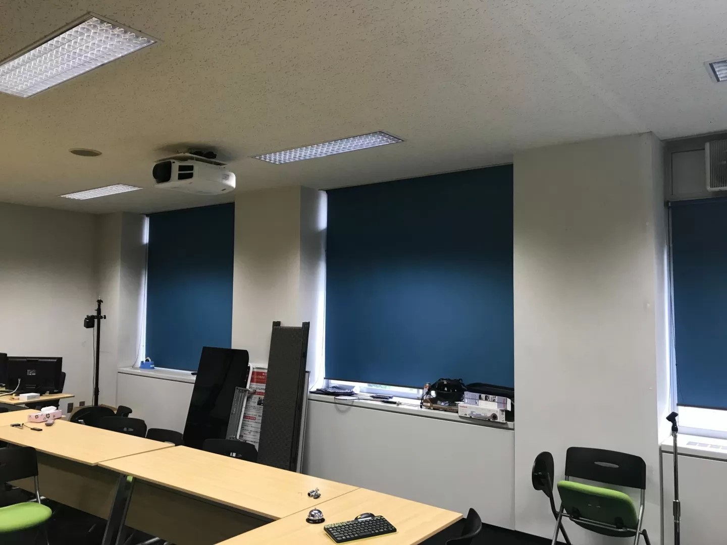 New curtains have been installed and Reality Engineering