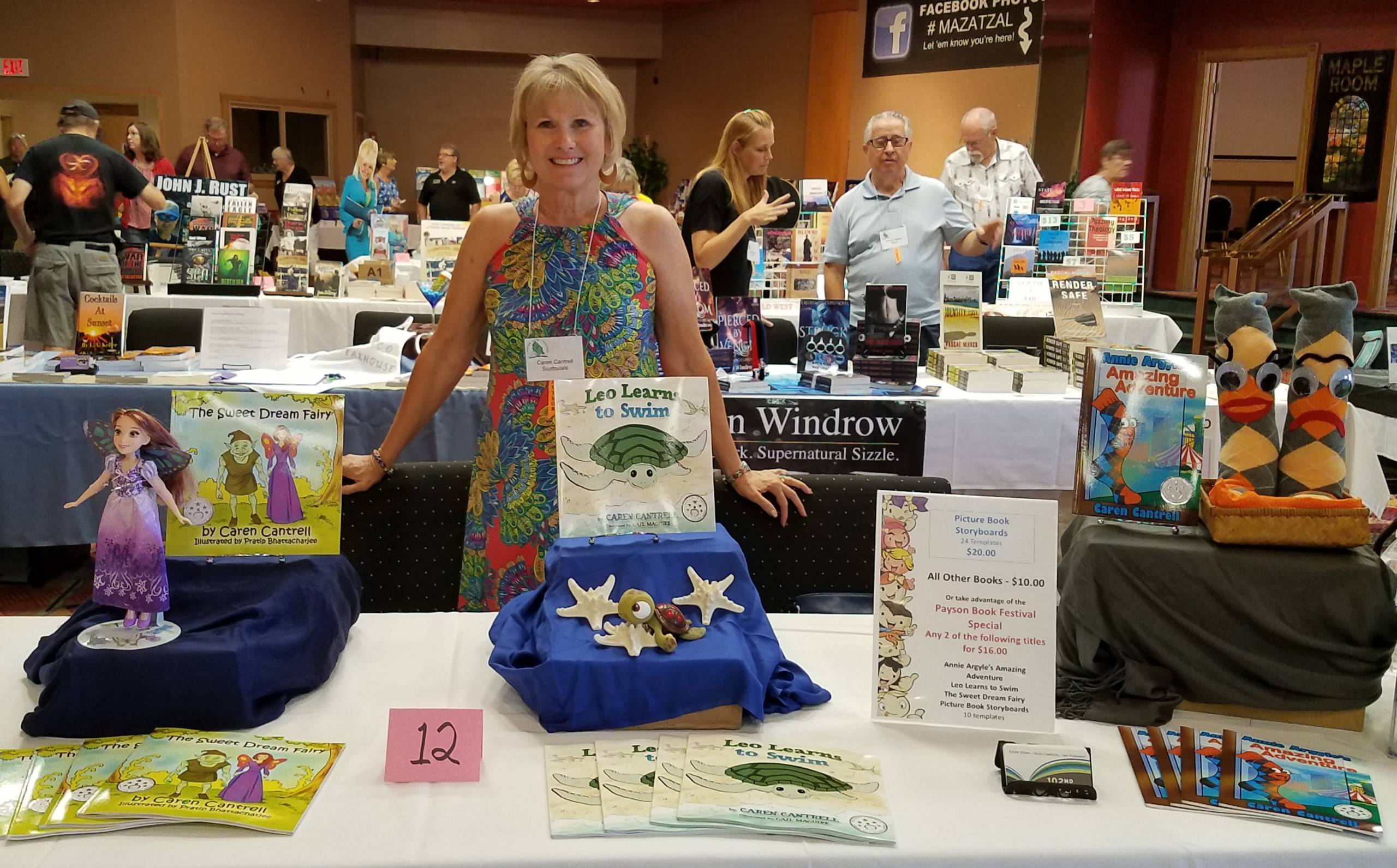 Payson Book Festival Author Caren Cantrell Children's Author Writer