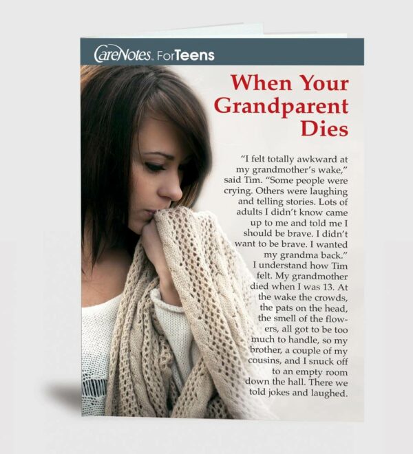When Your Grandparent Dies CareNotes
