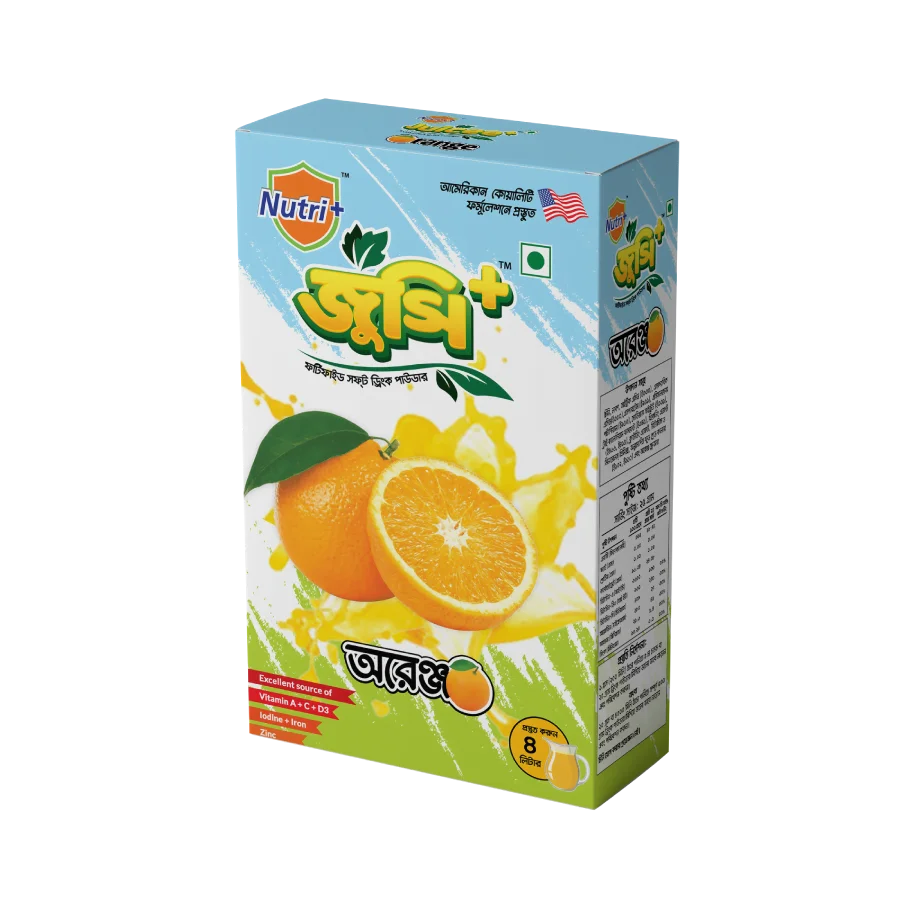 Juicee+ Orange Instant Drink Powder (Box) 500g Care Nutrition Limited