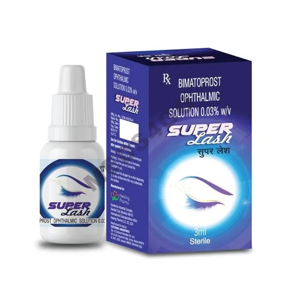 Buy Super Lash Eye Drops 3 ML Online Bimatoprost 0.03