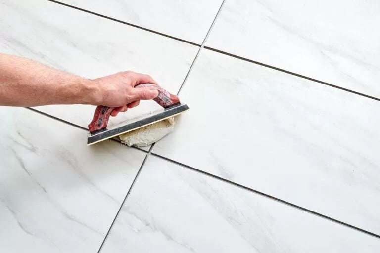 What color grout to use with white tile Care Seal