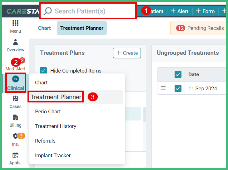 All About Billing Order CareStack User Resource Center