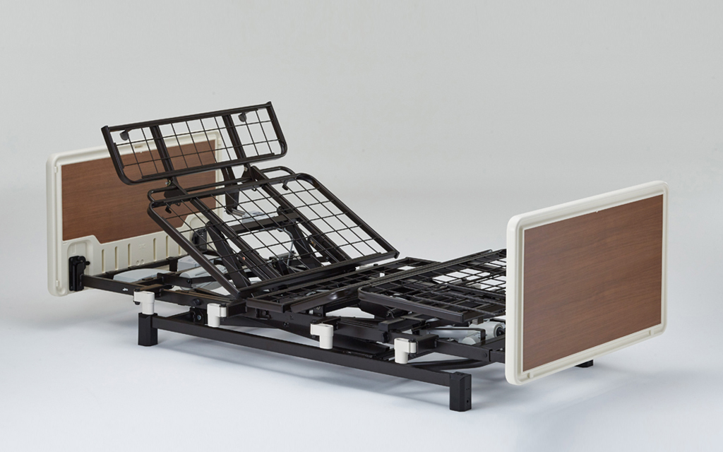 電動ヘッドレスト機能付ベッド emi 3モーター 福祉用具のレンタル商品 株式会社ケアサポートフェニックス