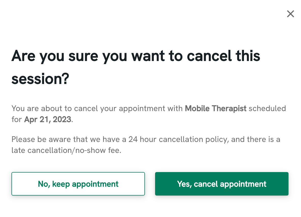 How can I reschedule or cancel an appointment? Spring Health