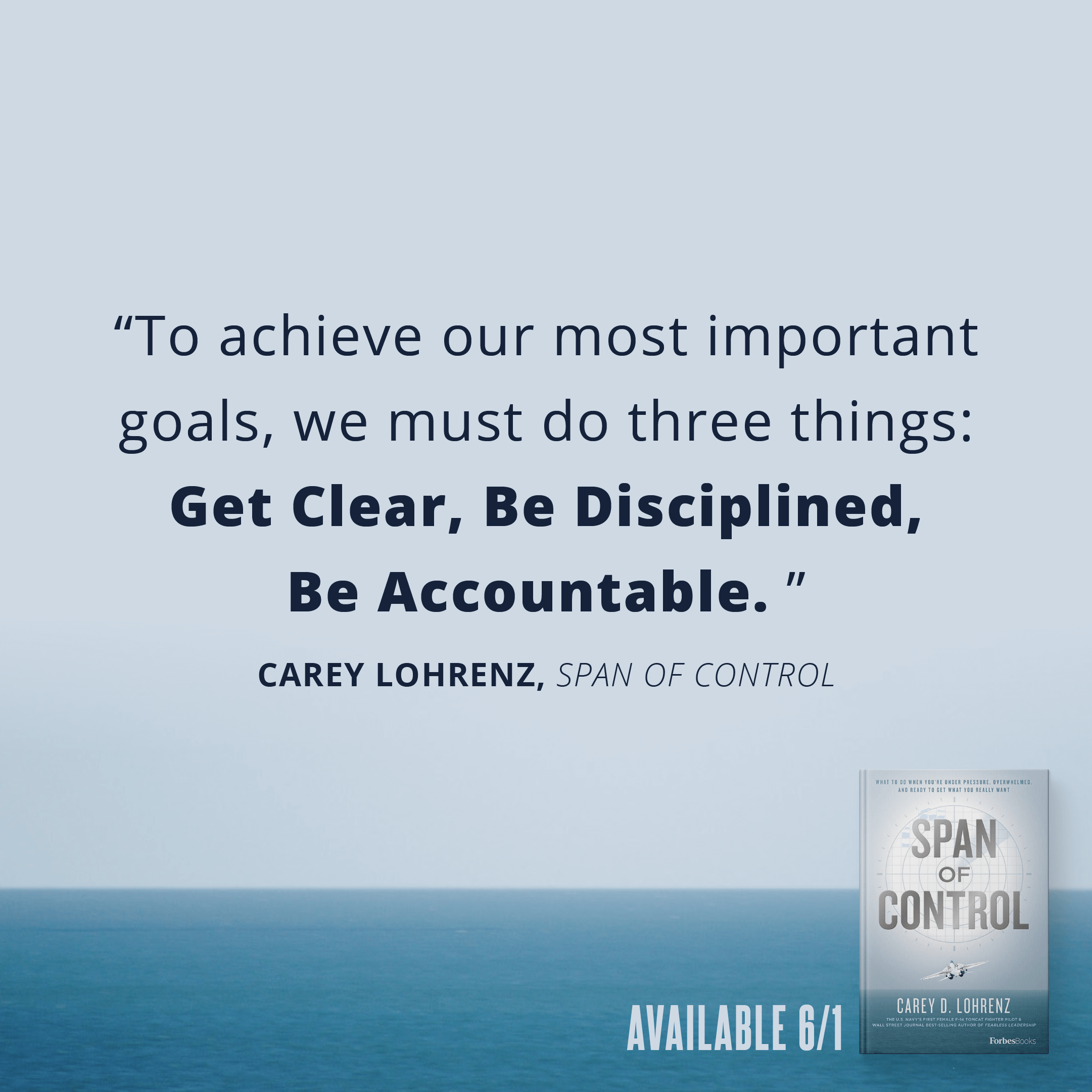 Span of Control Quote Carey Lohrenz Carey Lohrenz