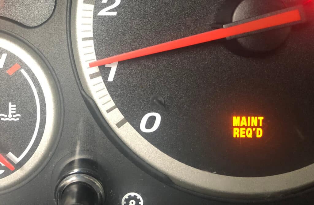 What Does Maint Reqd Light Mean? - CAR FROM JAPAN