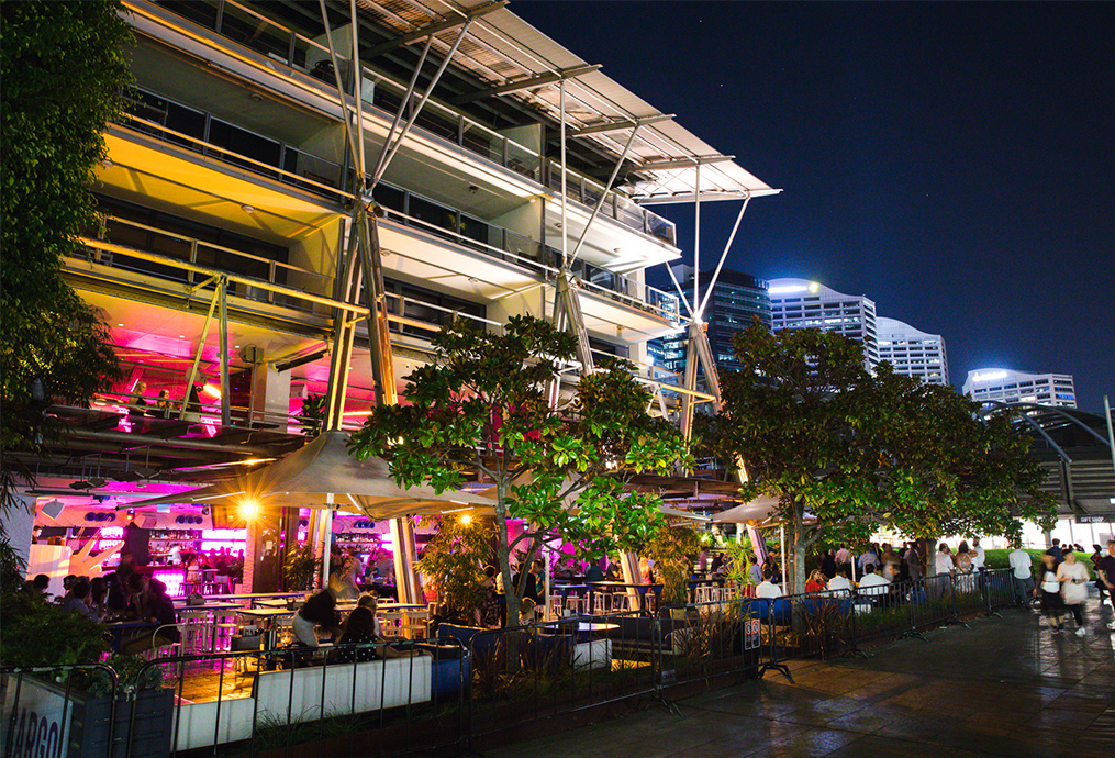 Waterfront Function Venue for Hire on Darling Harbour Cargo Bar