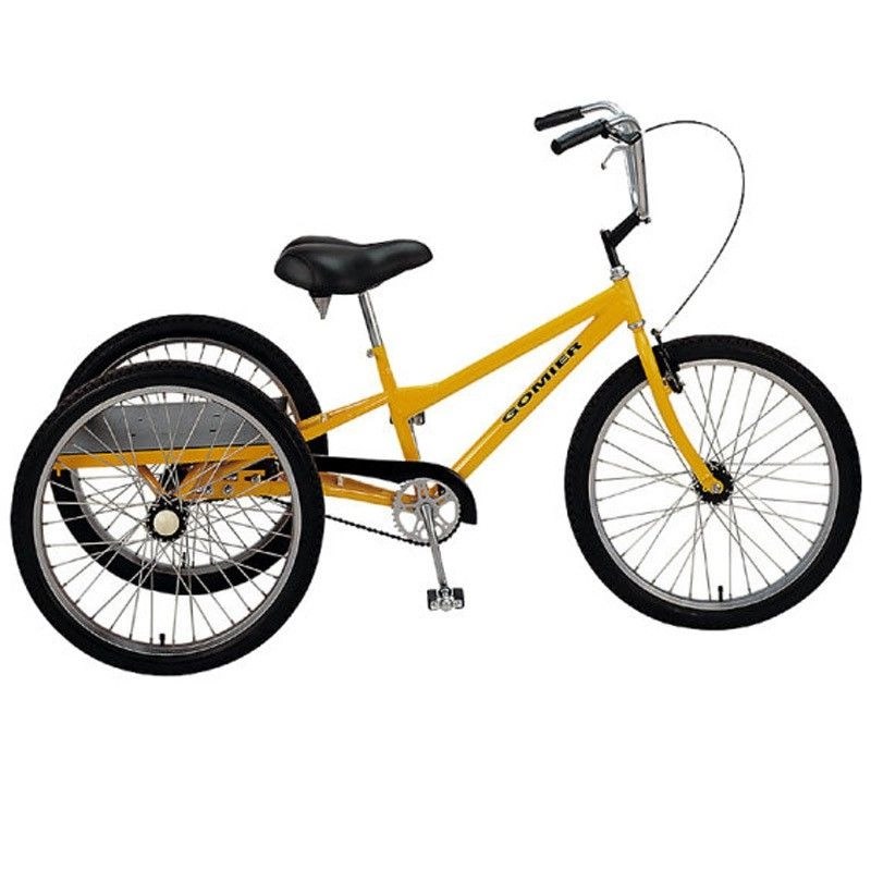 Gomier Trike Industrial Series 24" Yellow Cargocyc