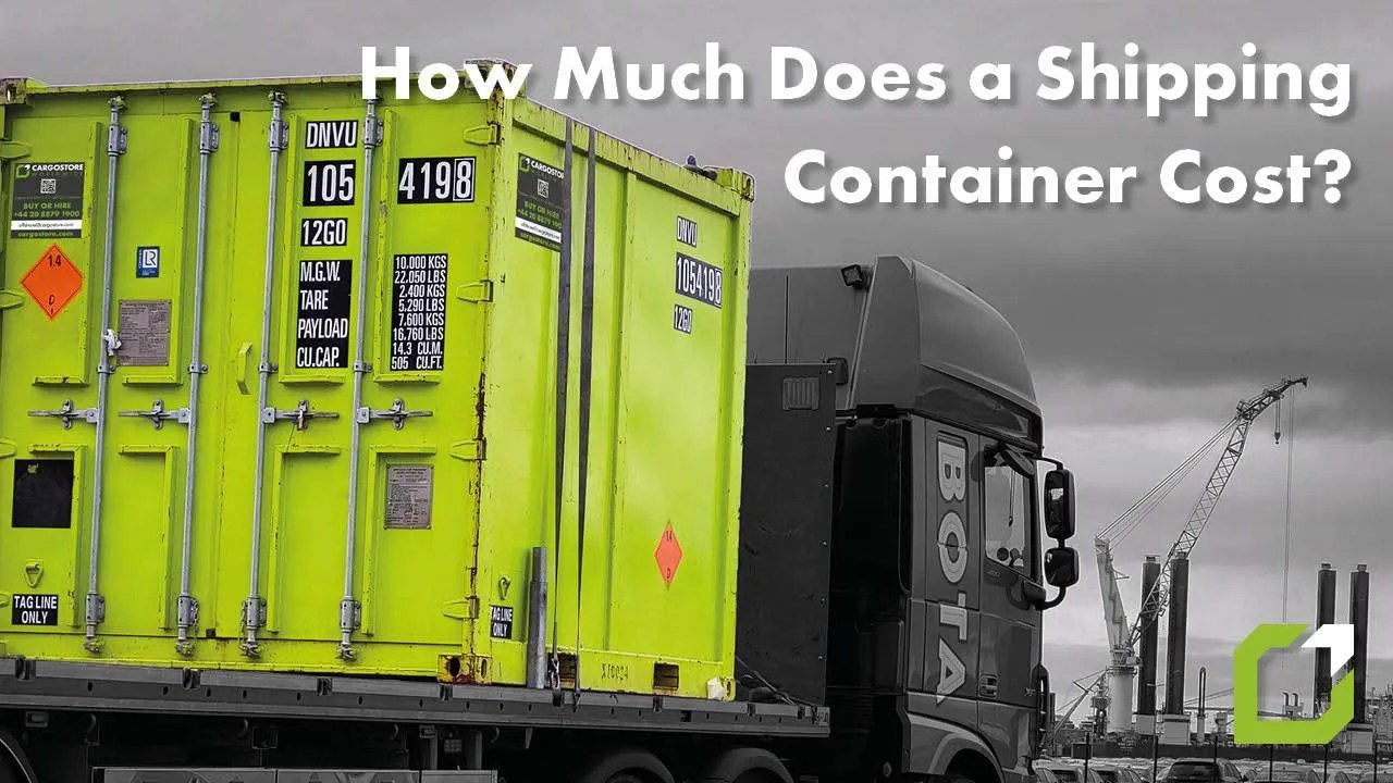 New 20ft Shipping Container Cost
