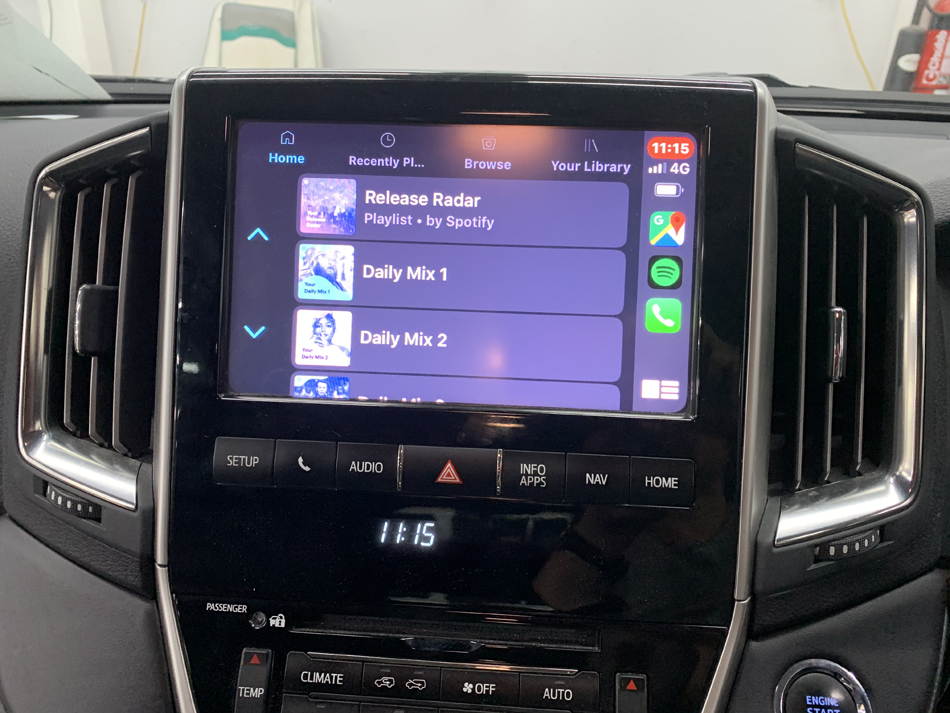 Car GPS, Toyota GPS, 2014current Toyota Land Cruiser LC200 integration