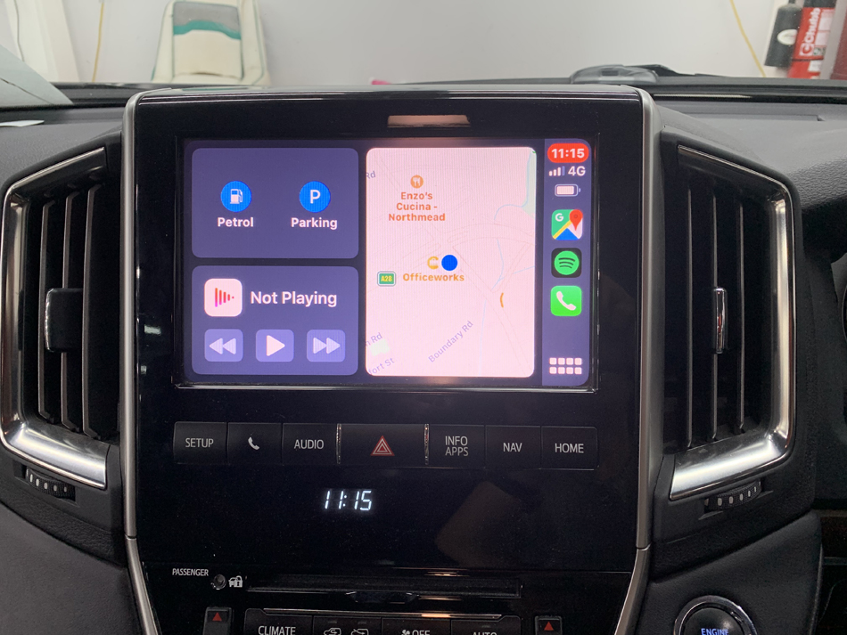 Car GPS, Toyota GPS, 2014current Toyota Land Cruiser LC200 integration