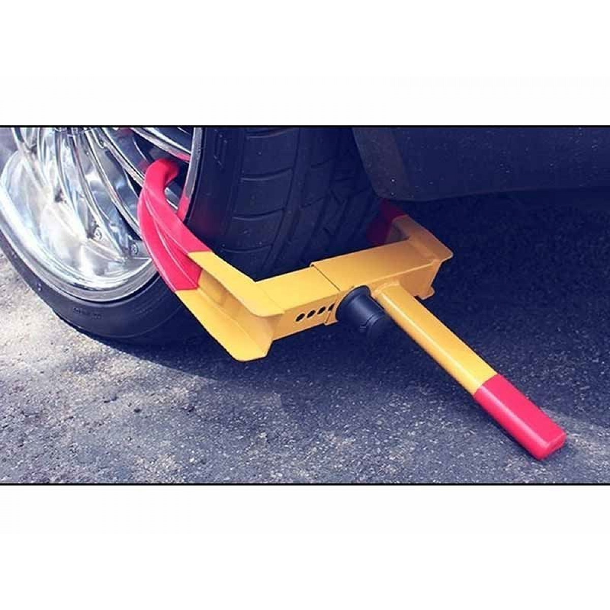 Car Wheel Tyre Anti Theft Lock Clamp Security For All Car NYPD Style