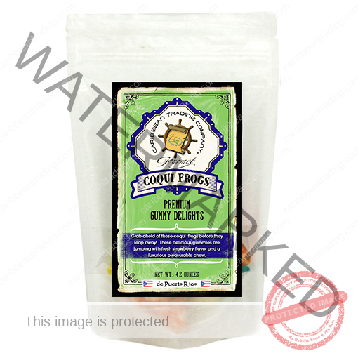 Coqui Frog Gummy Delights Your Puerto Rico / Caribbean Connection