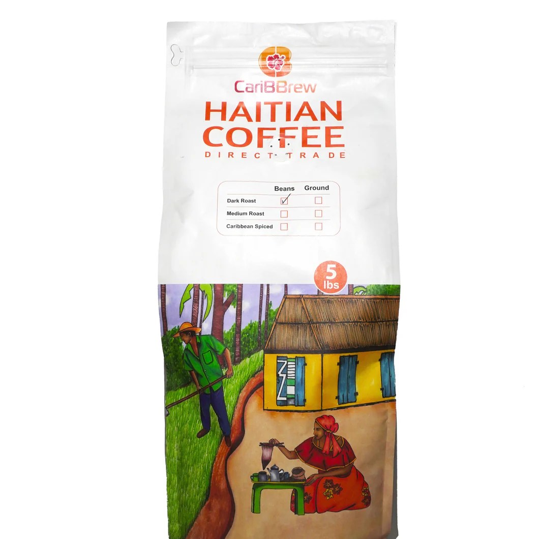 Premium Haitian Coffee 5 lbs Caribbrew