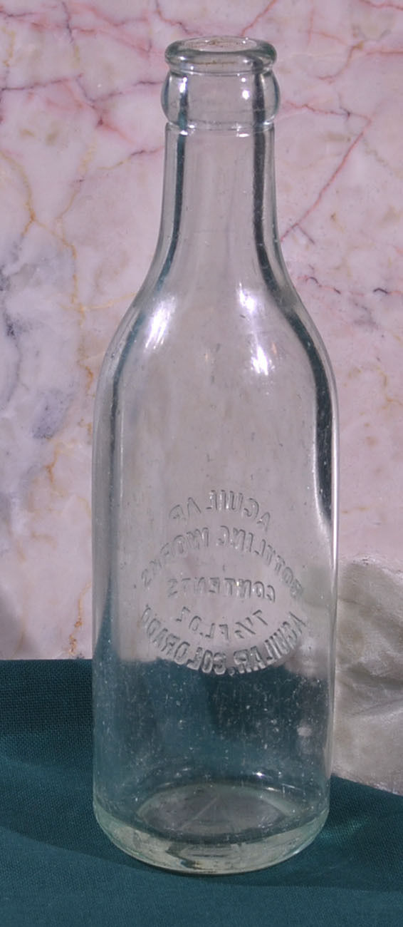 Aguilar Bottling Works Caribou Antiques