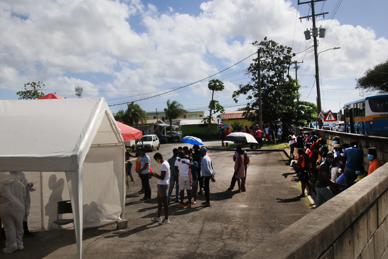 BARBADOS Hundreds heeded the call to visit the Eunice Gibson