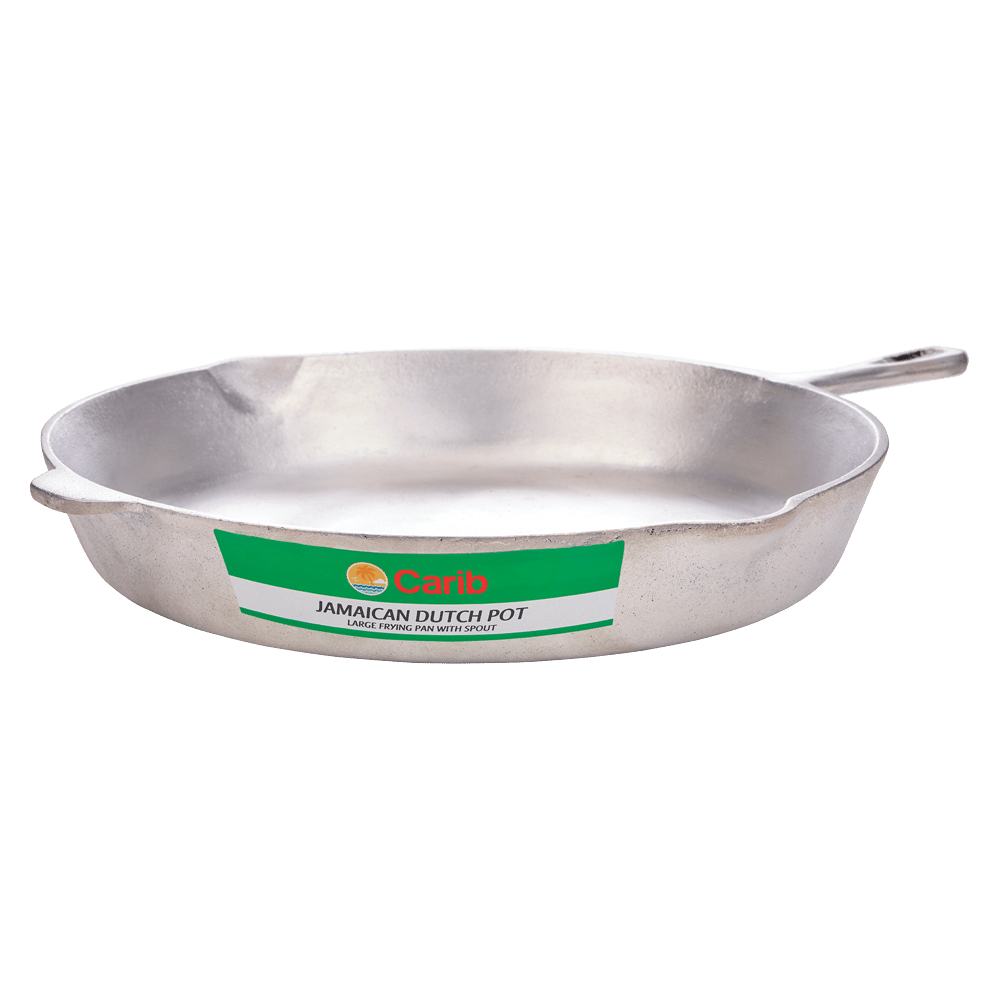 DUTCH FRYING PAN LARGE W/SPOUT Carib Import & Export Inc.