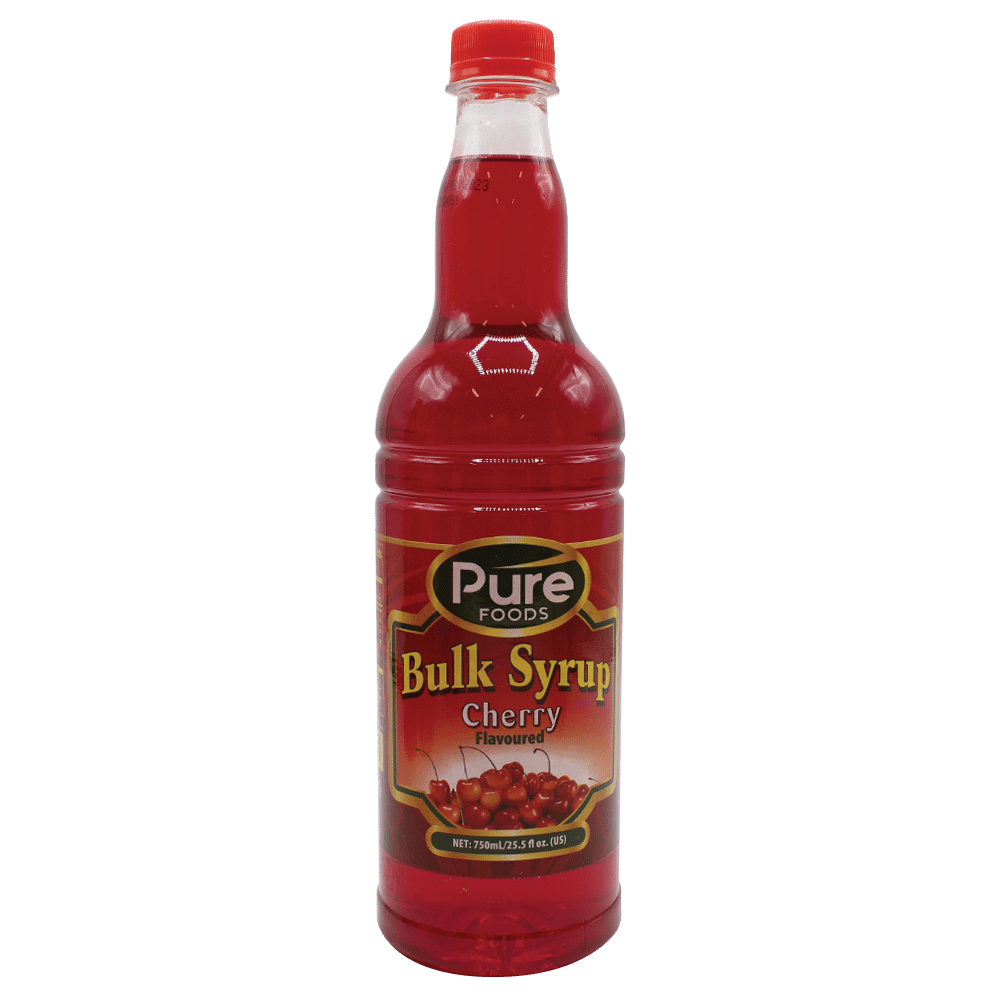 PURE CHERRY SYRUP 750ML Carib Import & Export Inc.