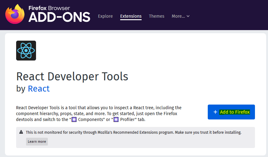 Installing the React DevTools Extension Carl de Souza