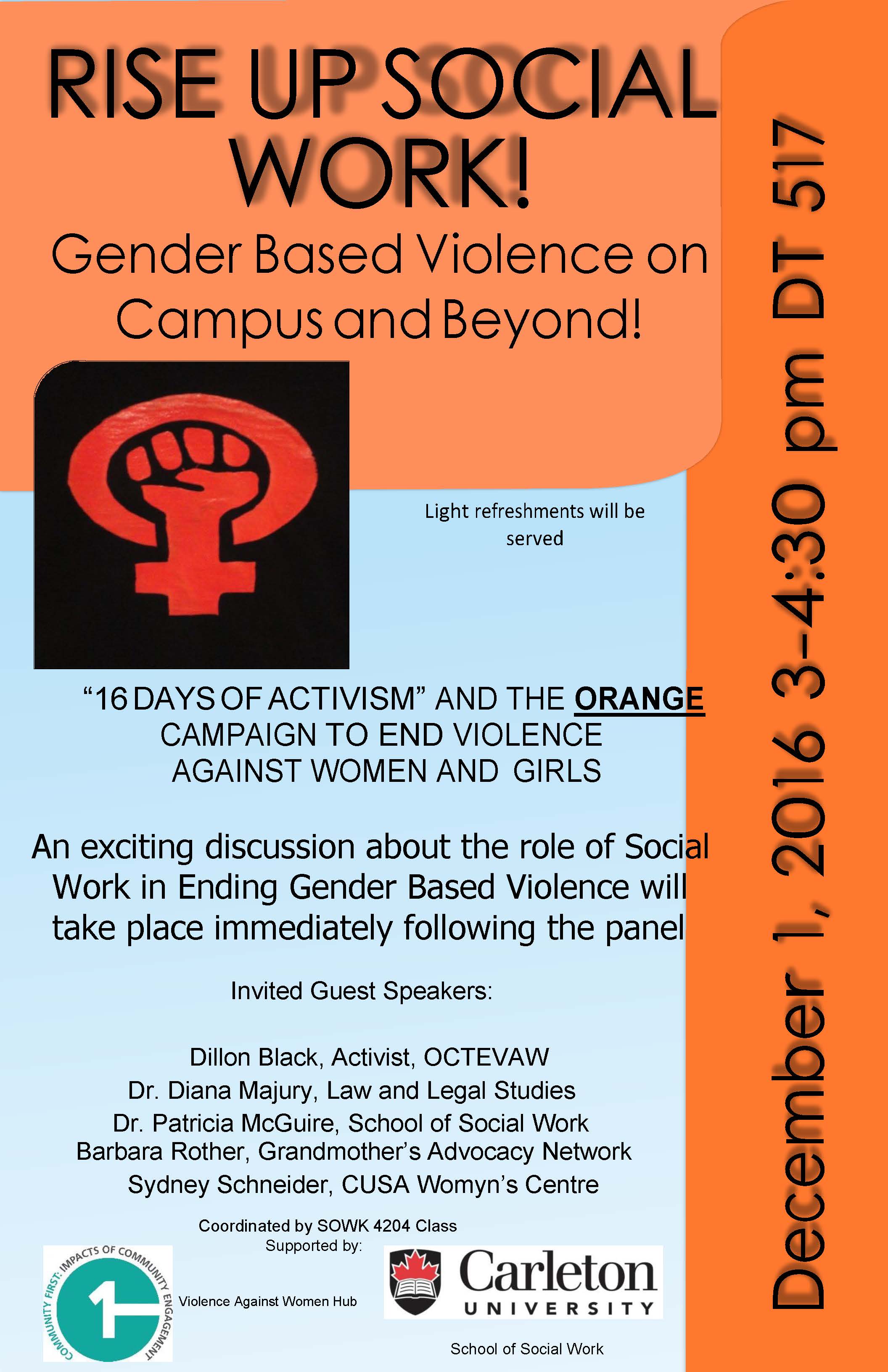 CFICE VAW Hub supports "16 Days of Activism" Campaign to End Gender