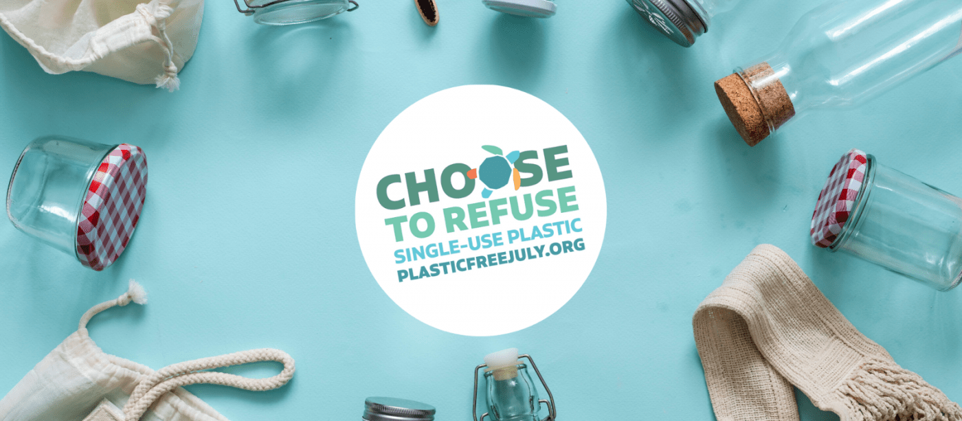 PlasticFree July Weekly Tip Don't Replace, Reuse! Sustainability