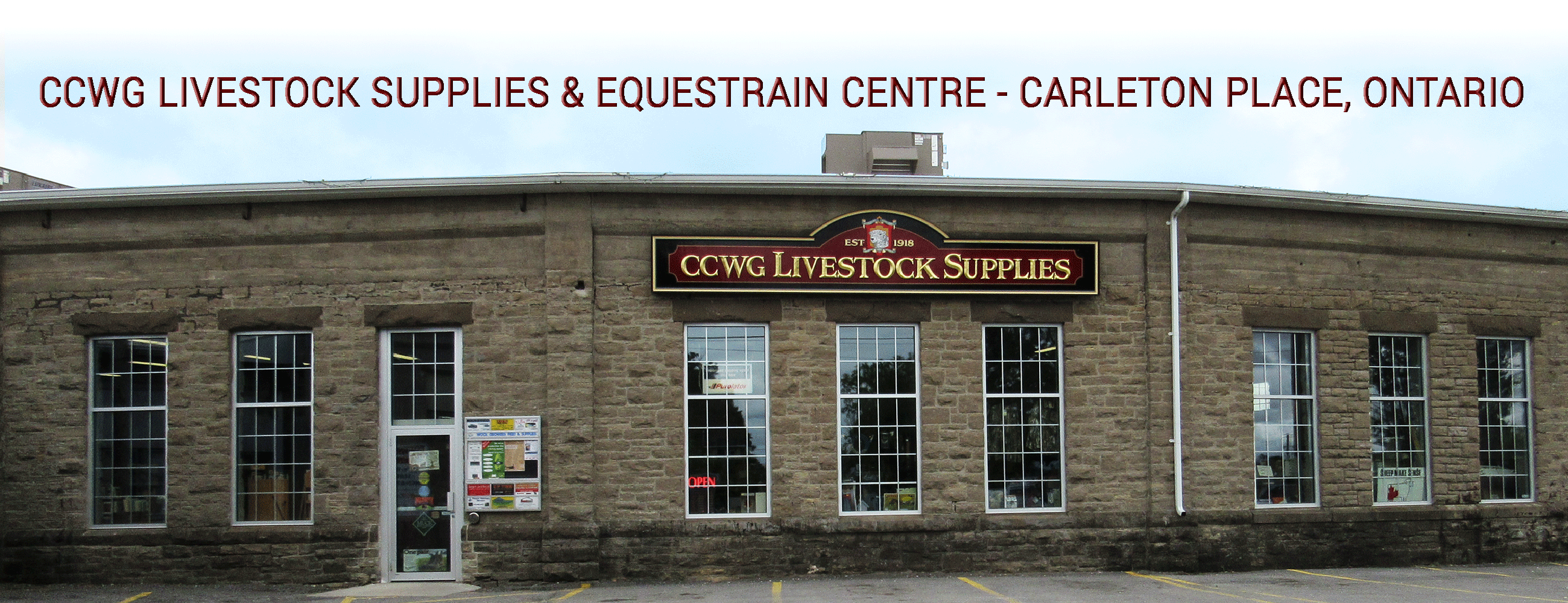 About CCWG Livestock Supplies & Equestrian Centre CCWG Livestock