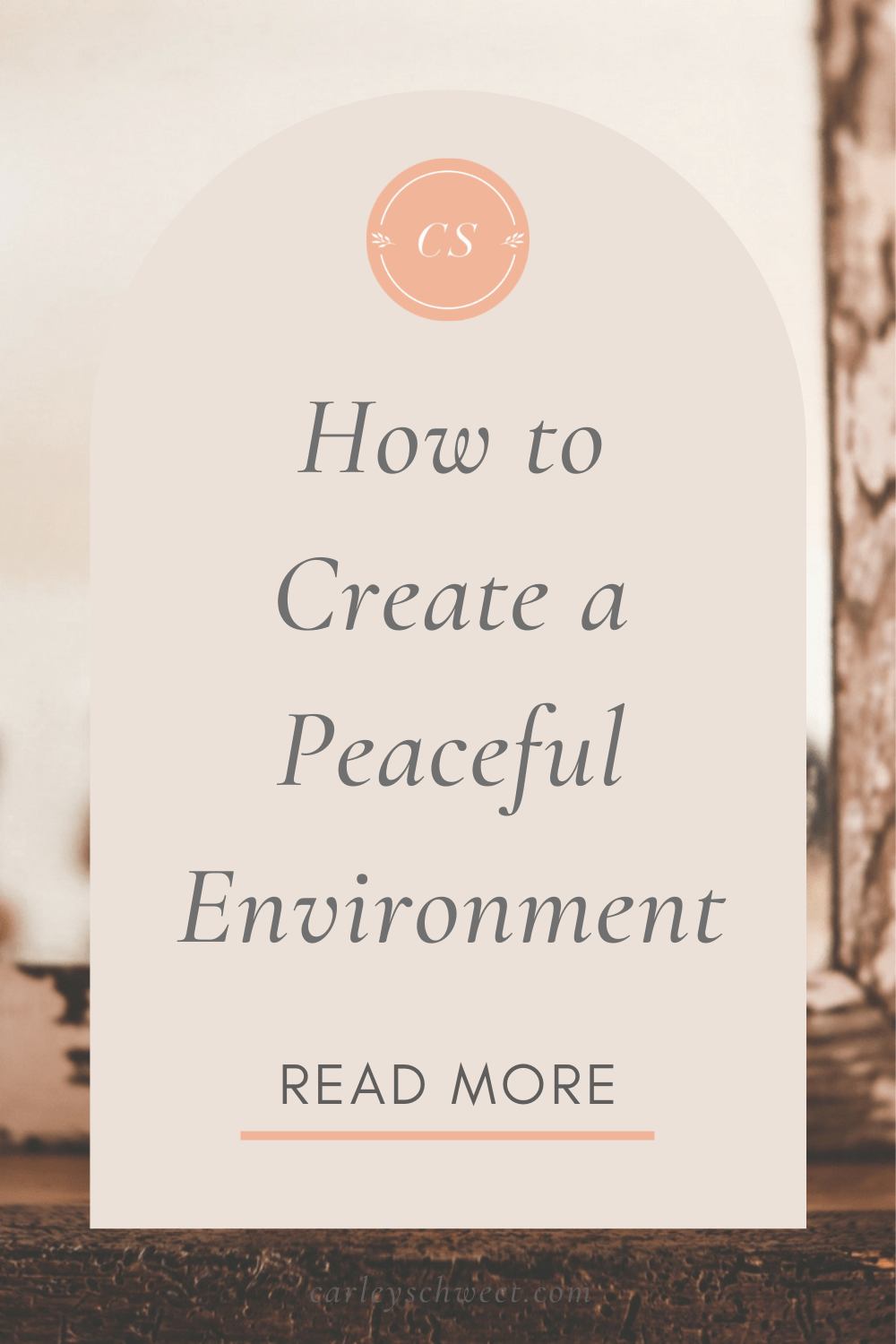How To Create a Peaceful Home Environment Carley Schweet